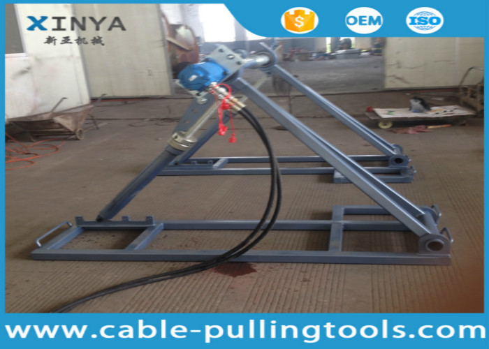  Hydraulic Cable Drum Jacks Transmission Line Stringing Tools SIPZ-7H Manufactures