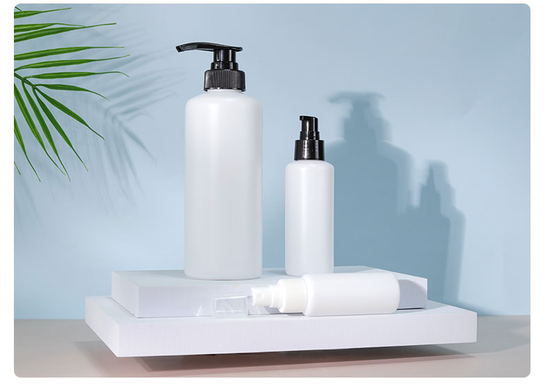 PET Plastic Shampoo Bottles 60ml 120ml 500ml Lotion Pump Bottle For Skin Care Packaging