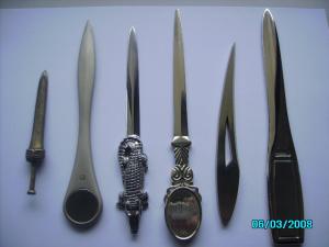  Fashion design soft enamel metal letter opener christmas gifts Manufactures