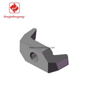 Rustproof Custom Carbide Inserts High Accuracy Volute Cutting Tool FL-R1.4-10-20