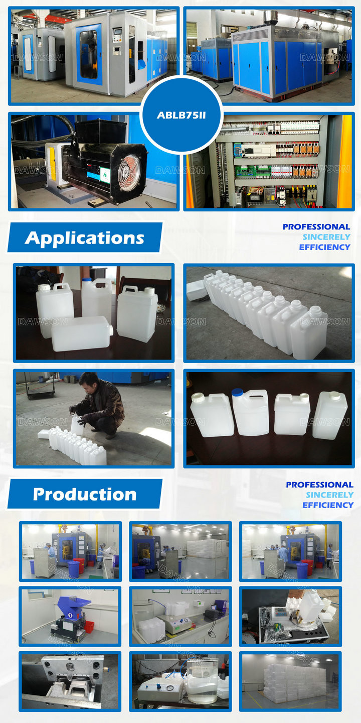 High Speed Lubricant Oil PE PP Bottle Extrusion Blow Molding Machine