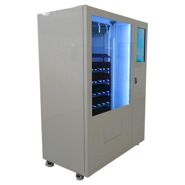 Salad Vegetables Glass Bottle Combo Vending Machine Indoor Big Touch Screen Non