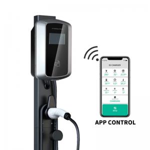  RFID Card WiFi Bluetooth Wall Mounted EV Charging Station AC Car Charger 16A 380V Manufactures