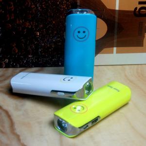 China Led Torch Light USB portable Power Bank Charger 5200mah on sale