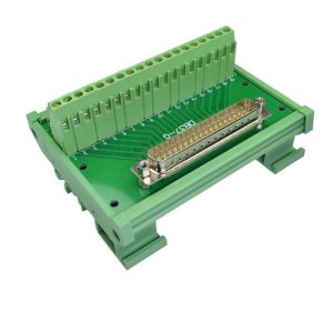 DB37 D Sub 37 Pin Sing End Connectors Terminal Block Breakout Board