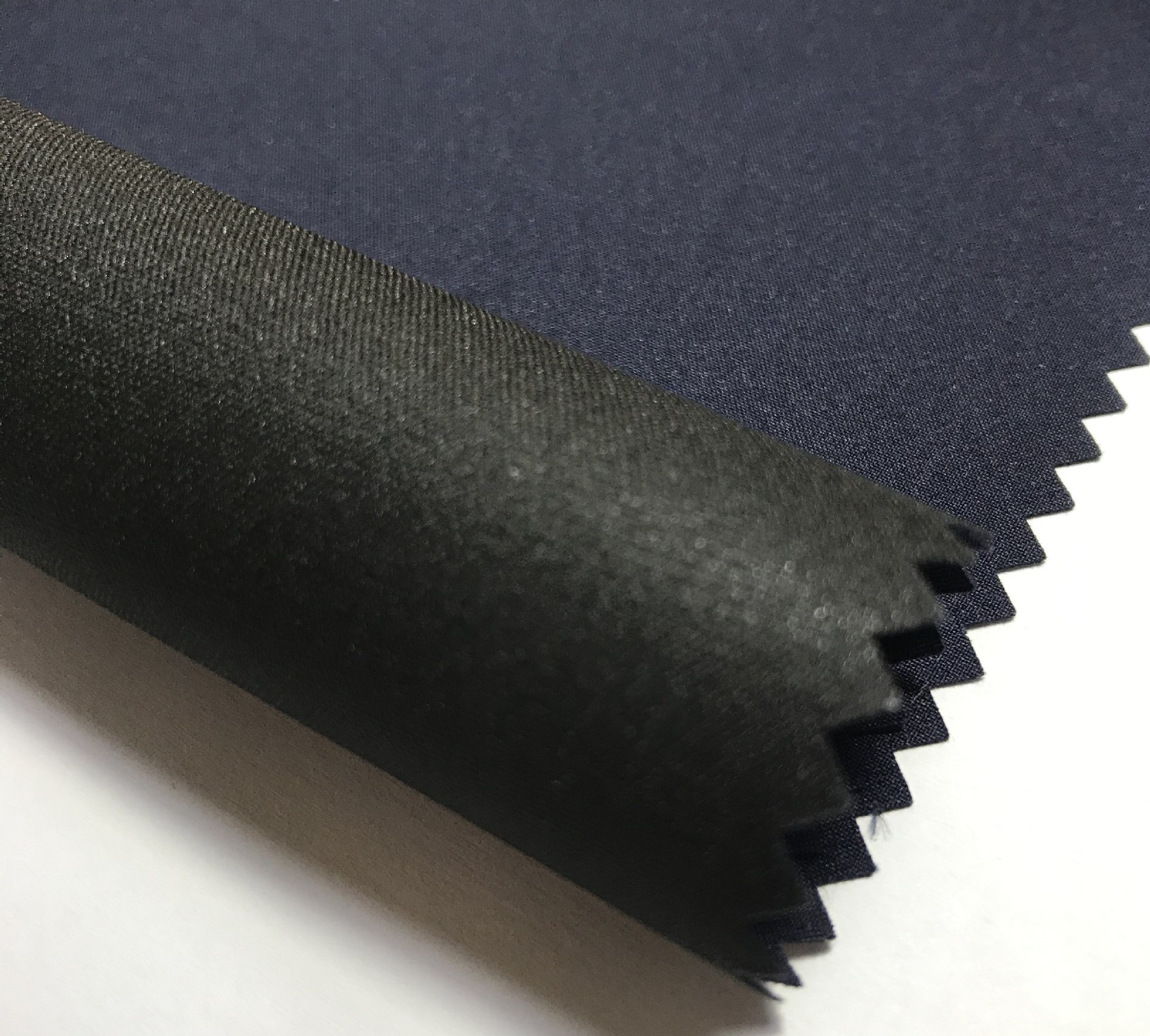 Poly pongee waterproof wet fabric 240t 50d*50d 99gsm for workwear sportswear jacket