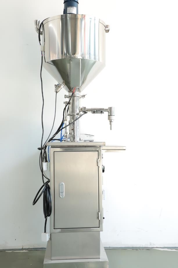 Quantitative Paste Cosmetic Liquid Filling Machine Dual Purpose
