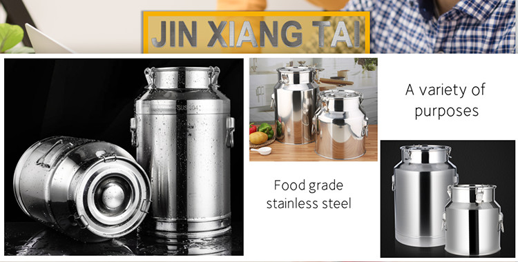 Sealing container 22 litres Cow Milking Machine Stainless Steel milk can