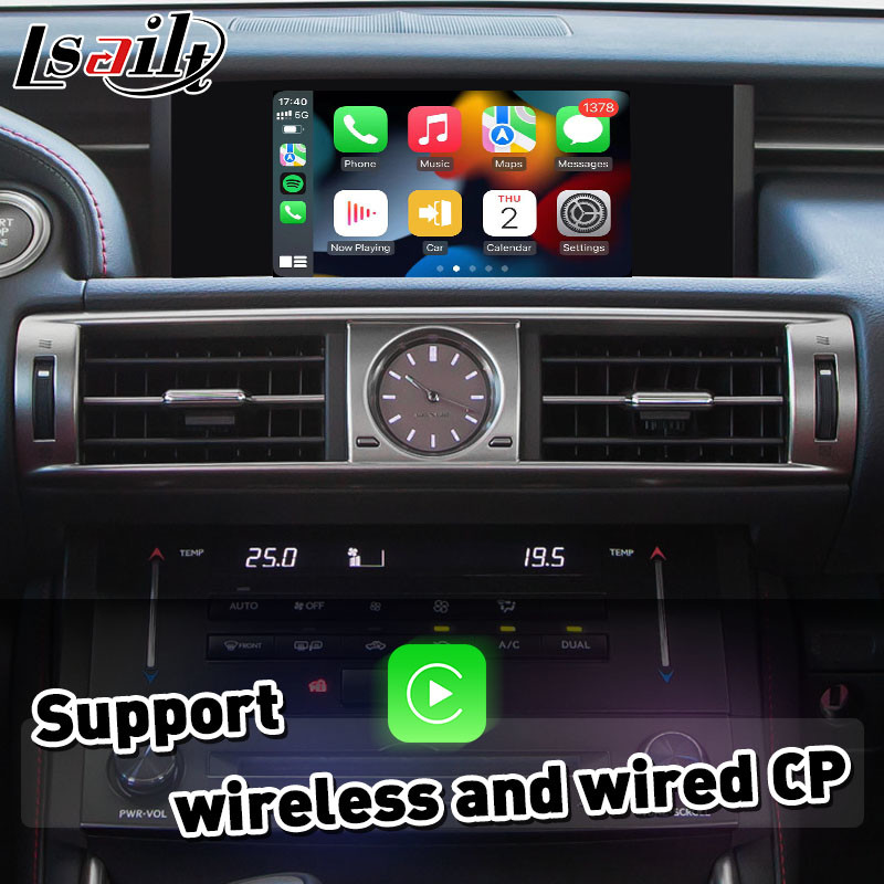 CP + AA Car OEM Integration Video Interface for Lexus IS300H IS200T IS 300h Mouse Control 2013-2016