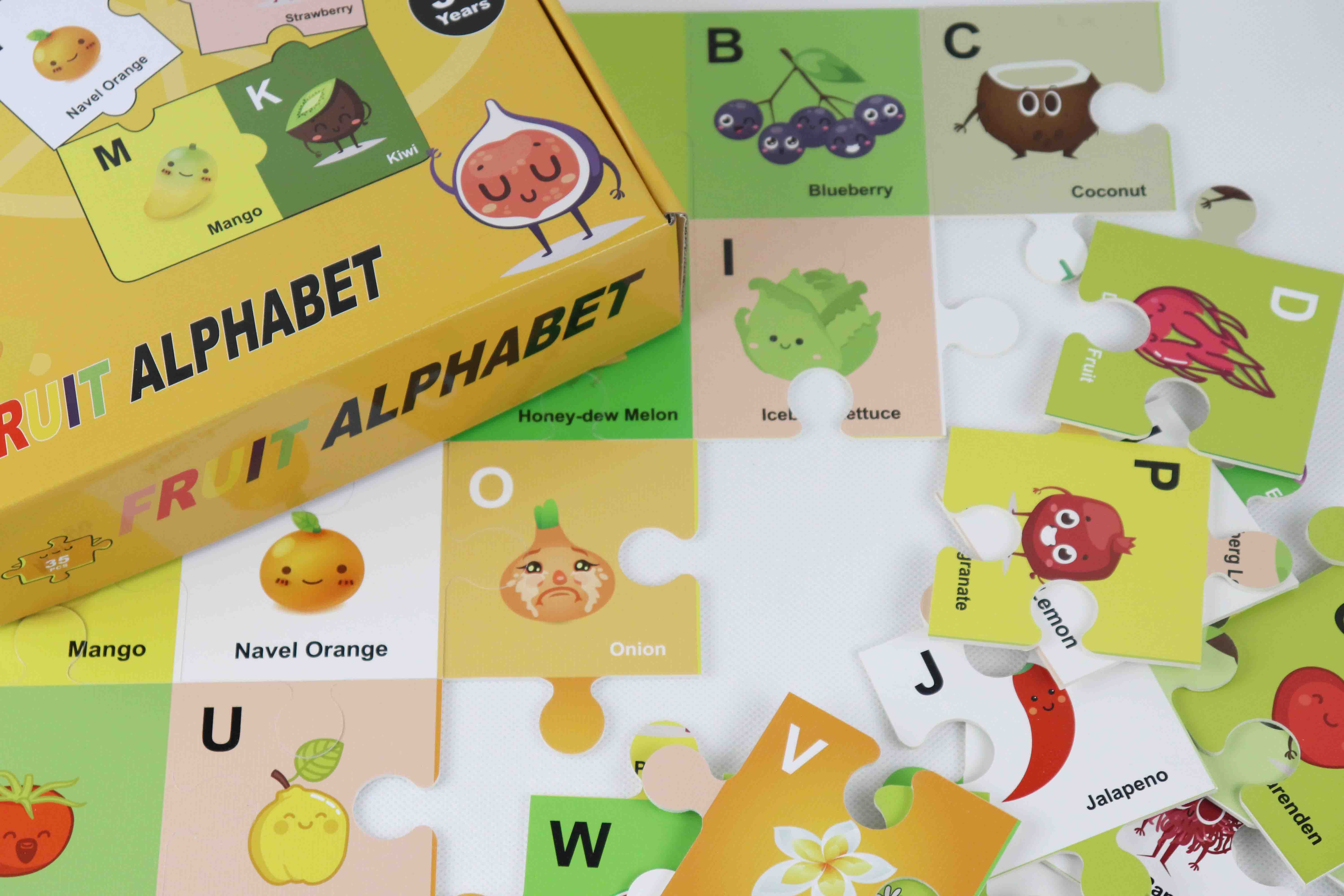 CPC Certificate cardboard jigsaw puzzle for kids 3+ Age