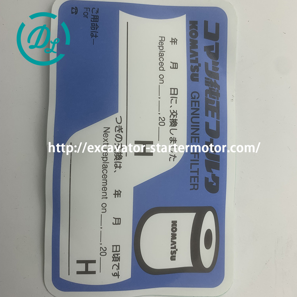 Fuel Filter 600-319-3841 Excavator 600-319-3840 Komatsu PC400-7