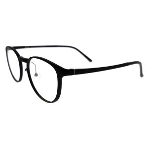 FU1745 Flexible TR90 Spectacle Frames , Durable Black Lightweight Optical Frame
