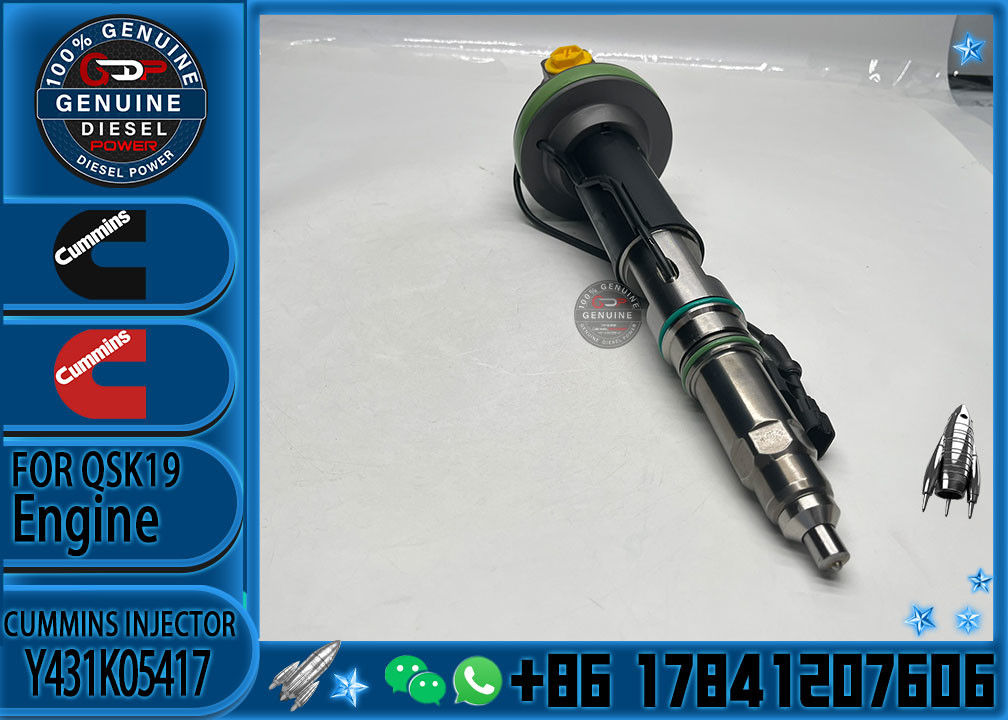 Diesel High Pressure Common Rail Fuel Injector Y431K05558 Y431K05417 4964170 4964171 2867149 For QSK19 Diesel Engine