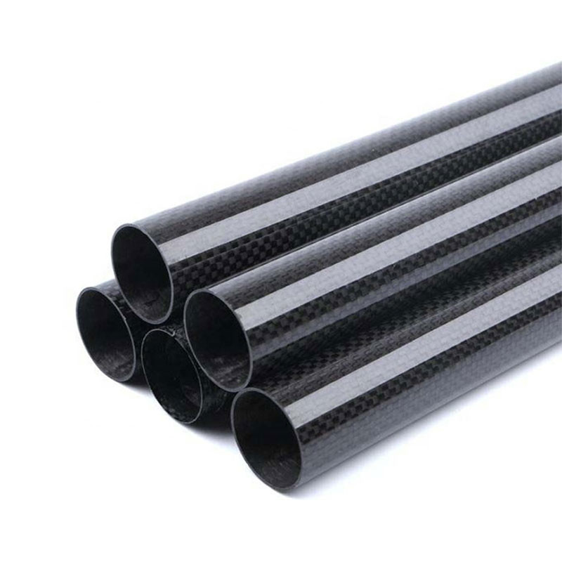 Aerospace Good Flexibility 80mm Carbon Fiber Tube UV Resistant