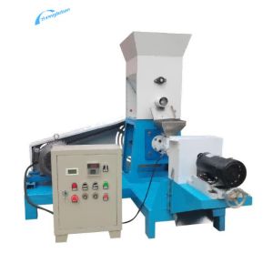 China Customized Fish Feed Extruder Machine With Heating And Puffing Functions 40-250kg/H on sale