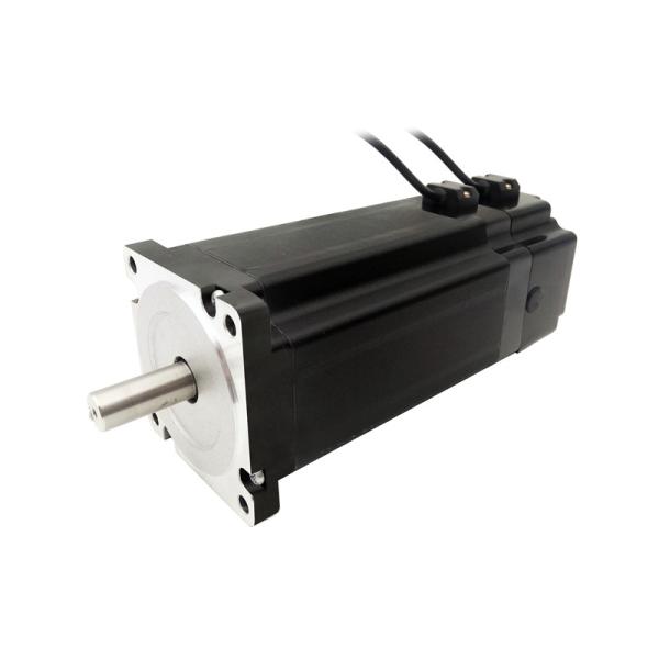 NEMA34 size 86mm Stepper motors with permanent magnet brake motor torque 12N.m