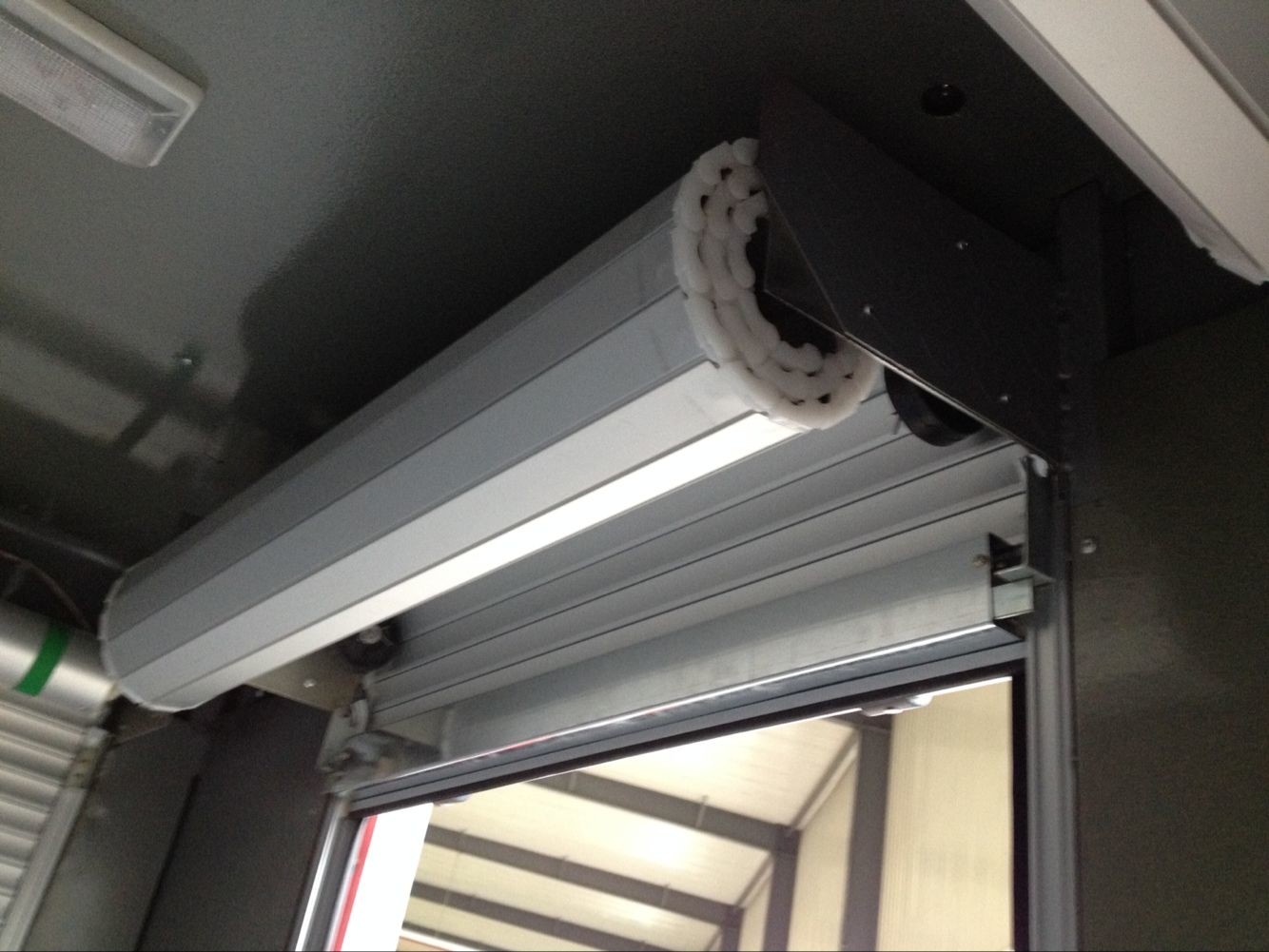 Aluminium Security Silver Roller Shutter for Special Vehicles