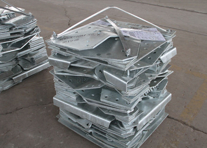 Hot Dip Galvanized Electrical Tranmsmission Tower ,Tubular Transmission Steel Tower