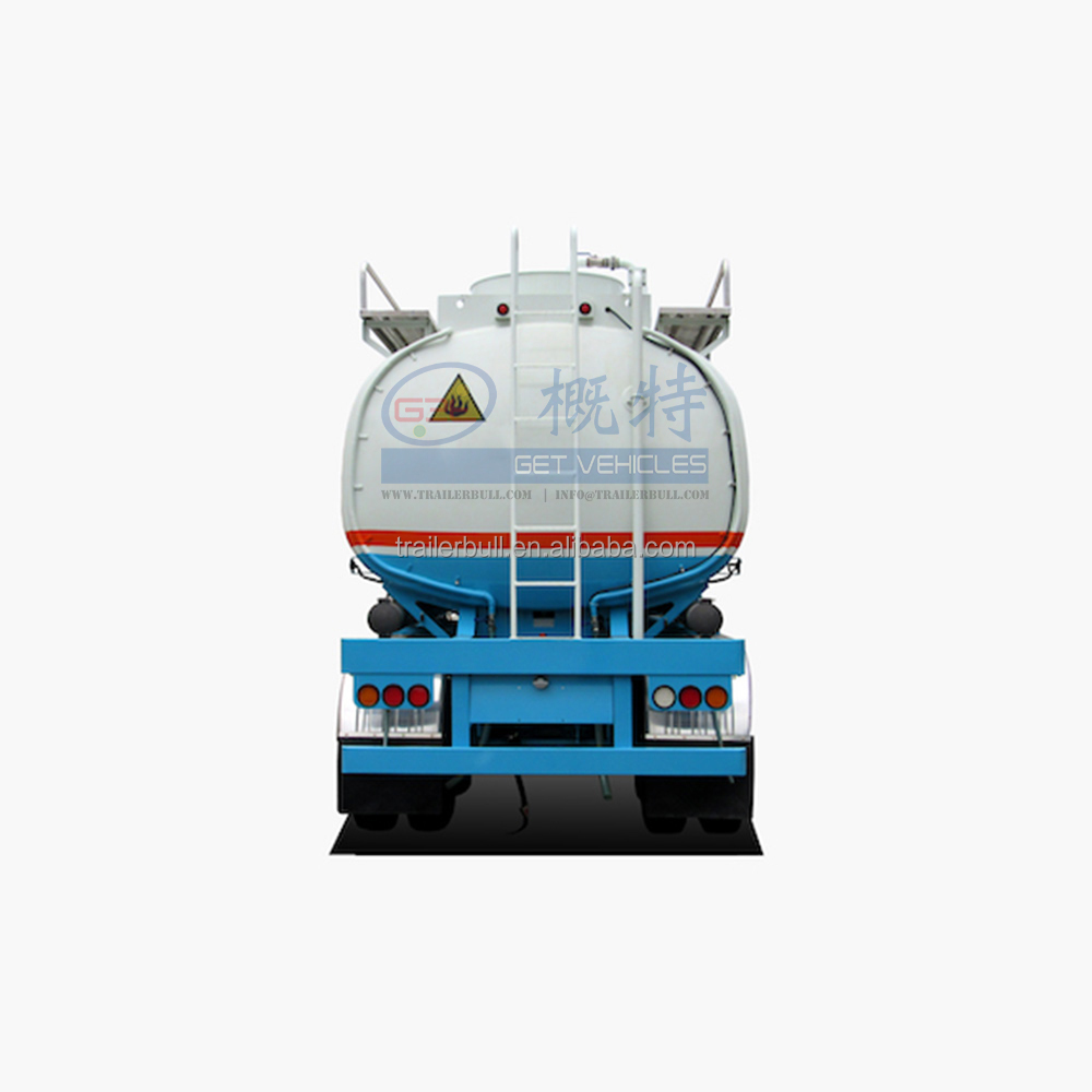 40m3 Fuel Tank Semi Trailer with 27T Payload and 4 Compartments for Diesel Fuel Jet