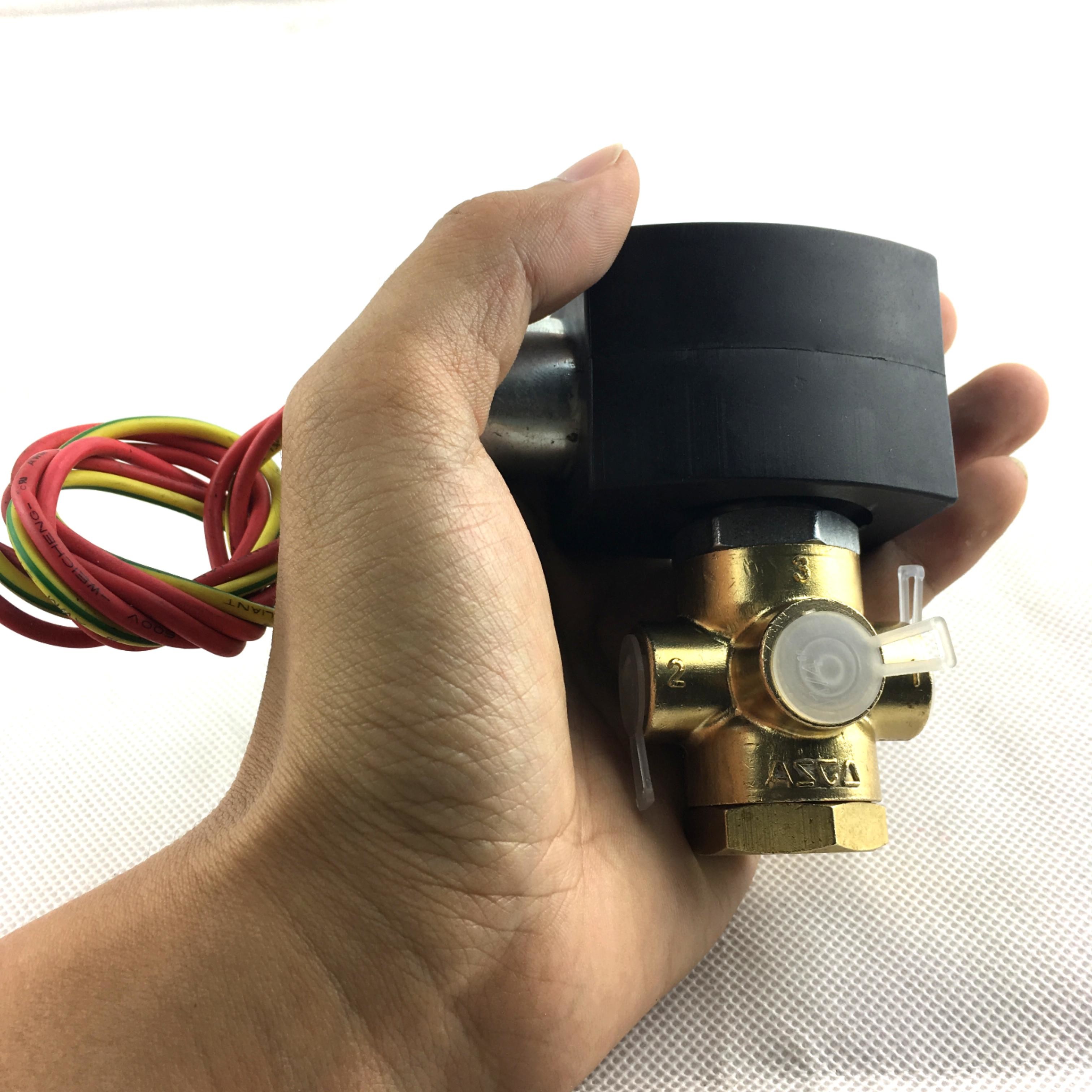 ASCO SCB320B174.230/50 – NPT1/4 3/2 Universal Brass Body NBR Series 320 Direct Operated Inline Solenoid Valves
