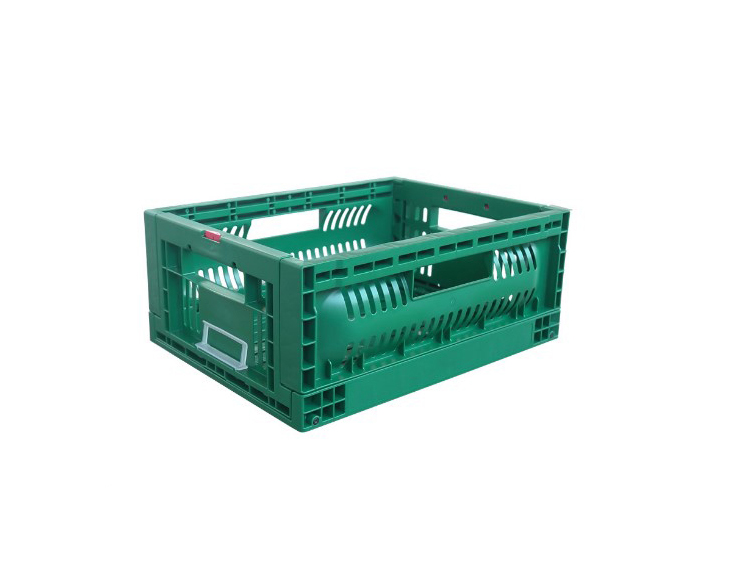 Reusable Virgin PP Storage Folding Collapsible Plastic Crate for Agriculture Fruits