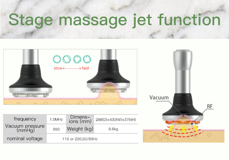 Beauty Care Ultrasound Cavitation RF Machine S Shape Cavitation Machine