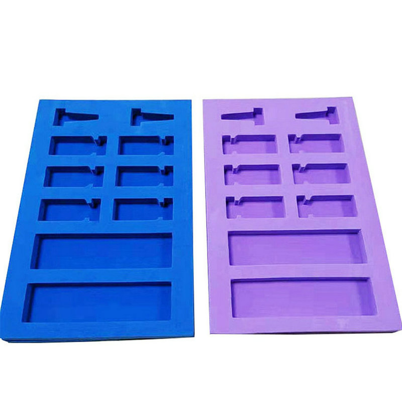 Eva Packaging Foam Inserts Closed Cell Flocking Top