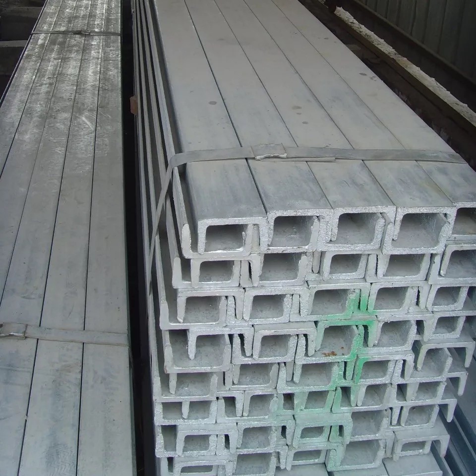 C8x11.5 Carbon Steel Profiles Lightweight Galvanized Mild Steel C Purlin 41m 6mm 8mm
