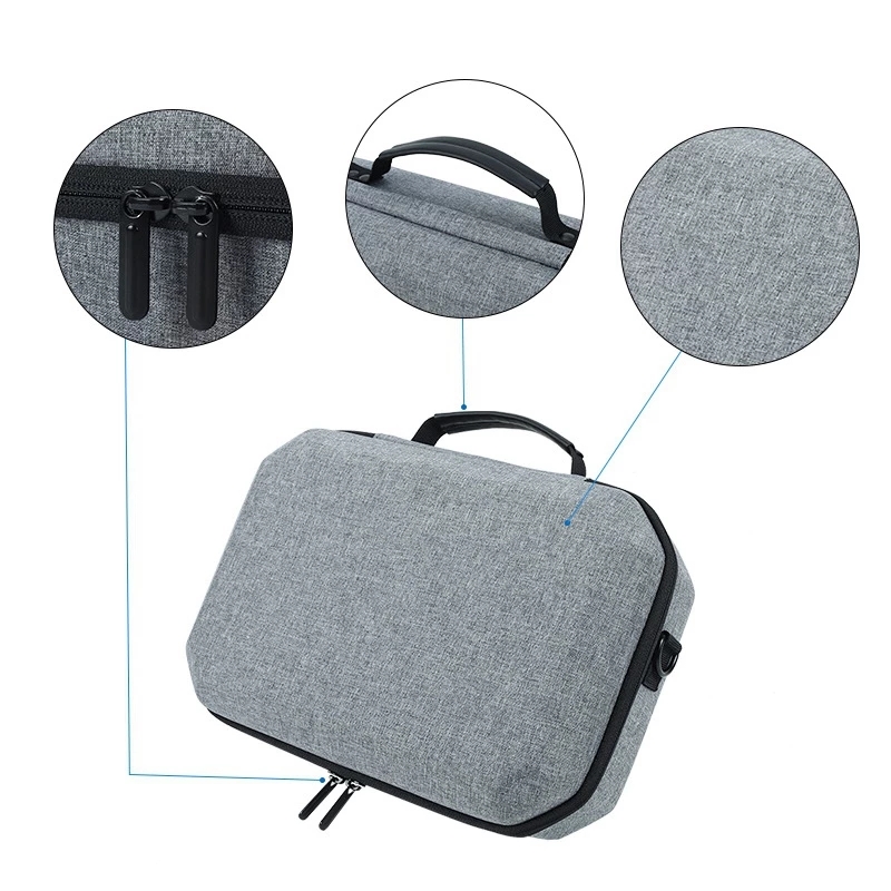Factory Price Portable Carrying Case for Oculus Quest 2 VR Headset Travel EVA Storage Box Protective Bag VR Accessories