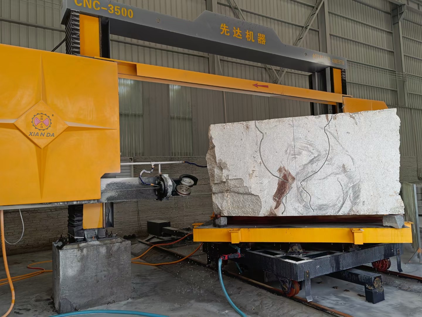 CNC Diamond Wire Saw Machine For Dressing and Profiling