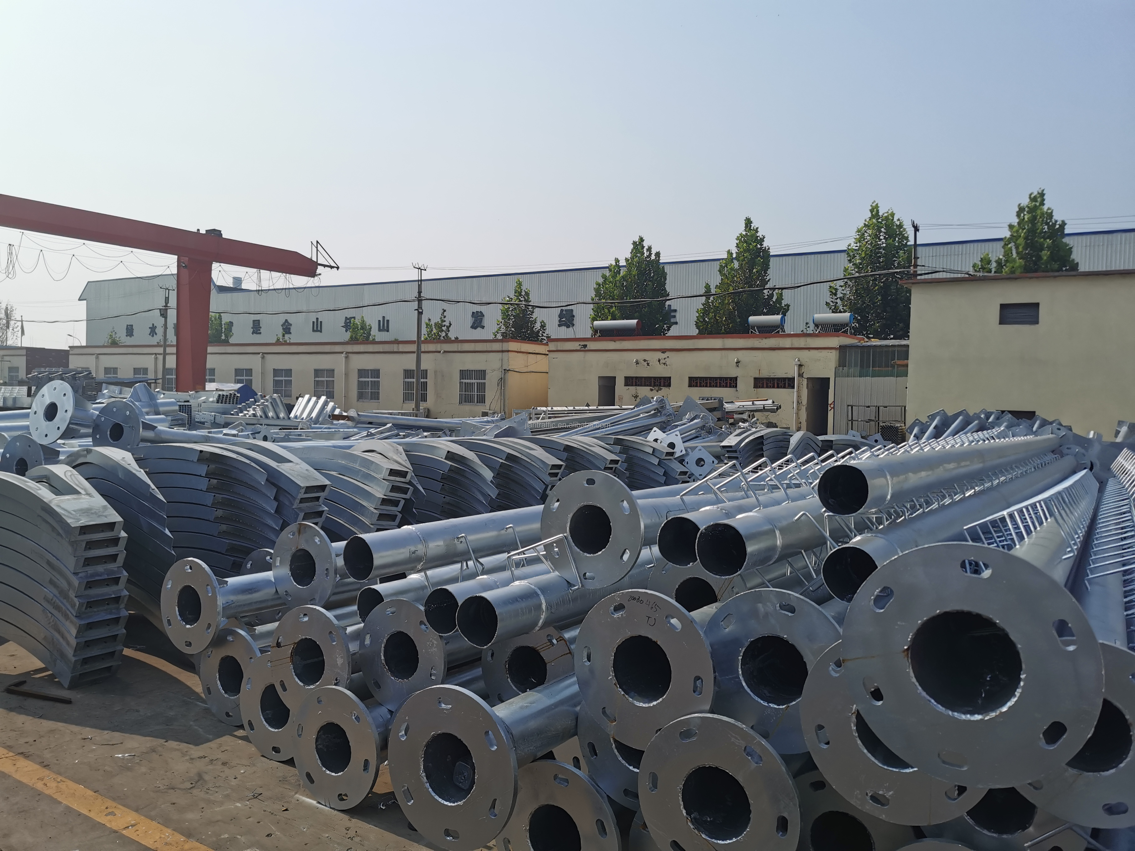 Stainless Steel Rail Guards Customized Strong Corrugated Beam Guardrail Safety Barrier