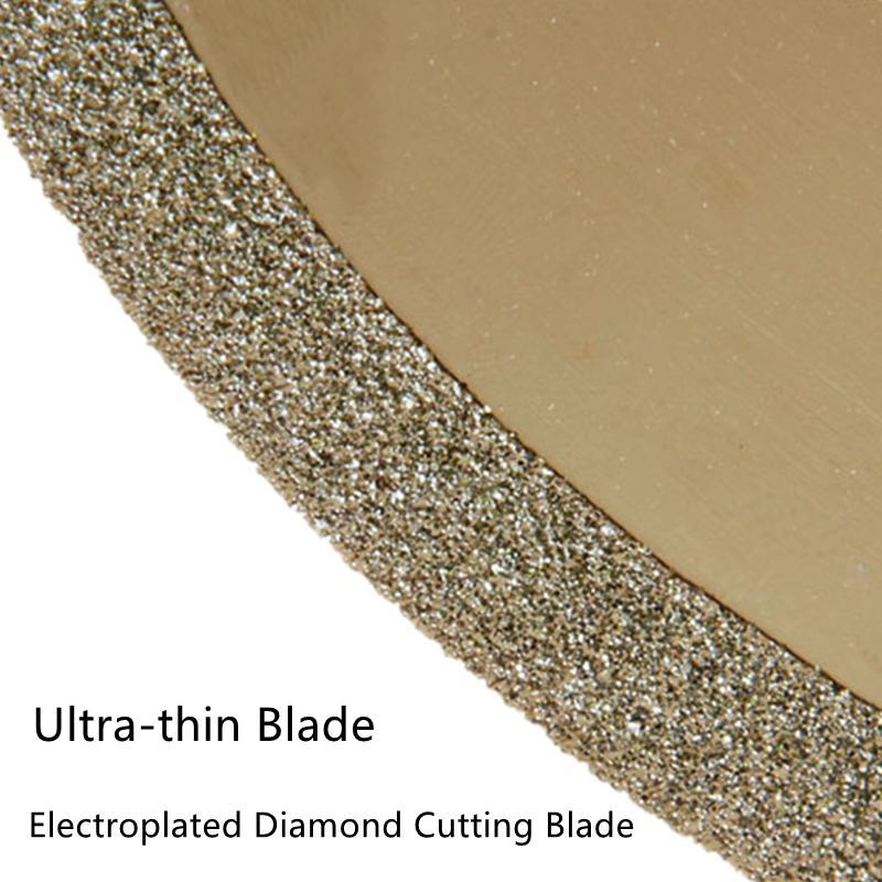 150mm Electroplated Diamond Tools Ultra Thin Electroplated Diamond Blade