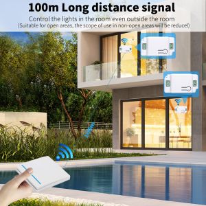 RF433 Wireless Remote Control Switch LED Light Switch OME ODM