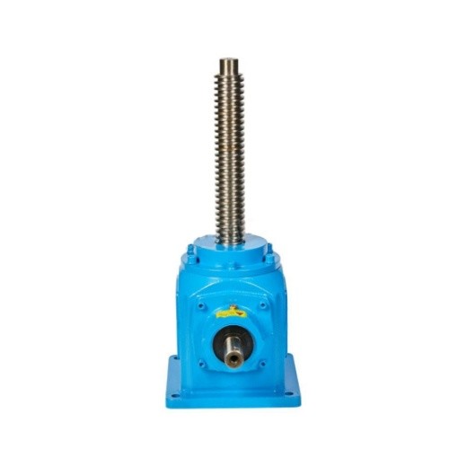 High-Efficiency Reduction Bevel Gear Screw Jack with Grease Lubrication and
