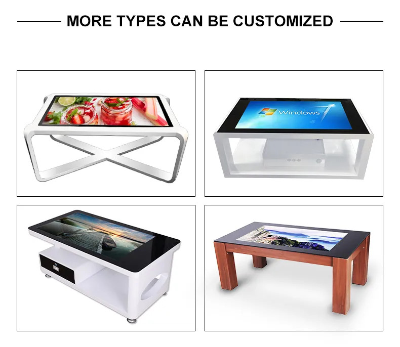 High Quality 49" Board Game Touch Table Self Service Kiosk With Good Price