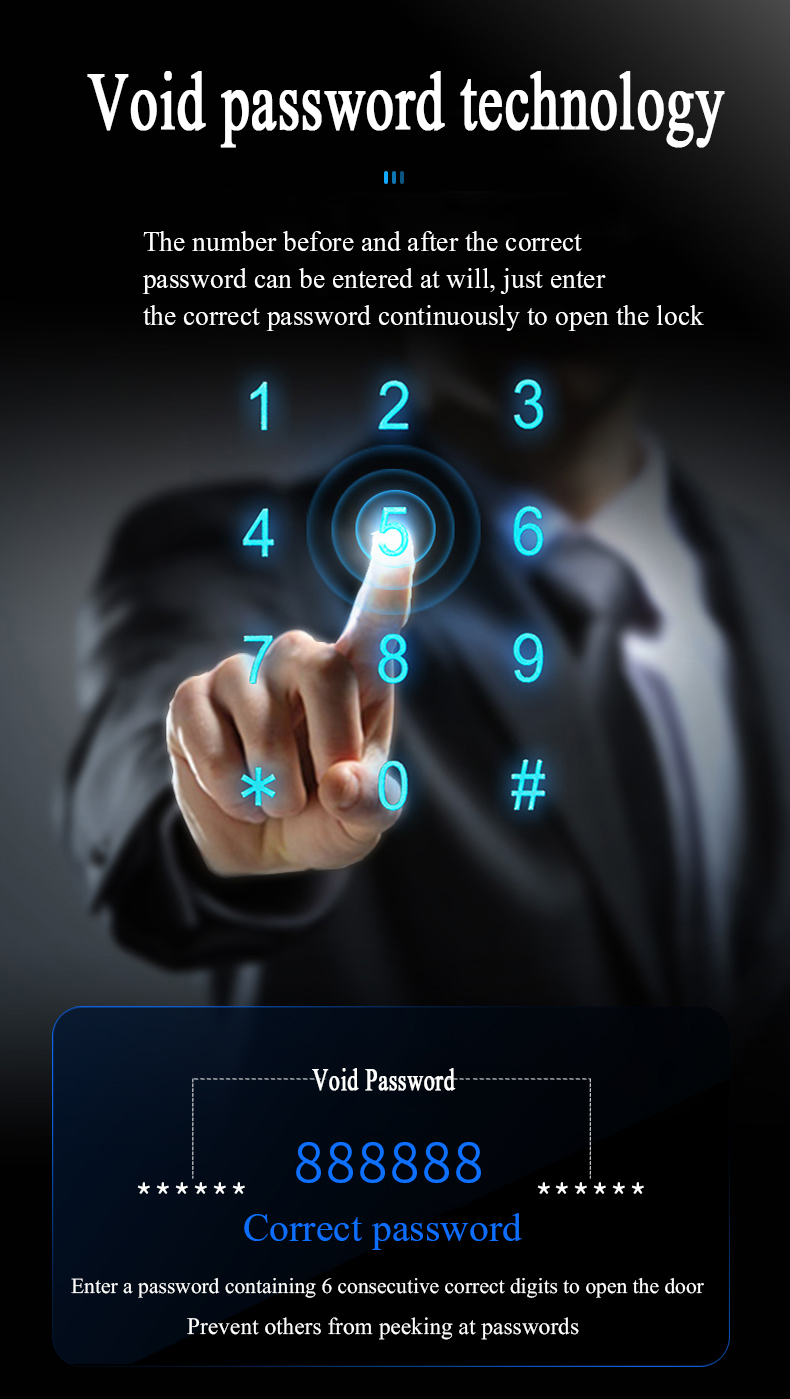 Smart Wifi HD Camera Lock Waterproof Smart Lock Aluminum Alloy