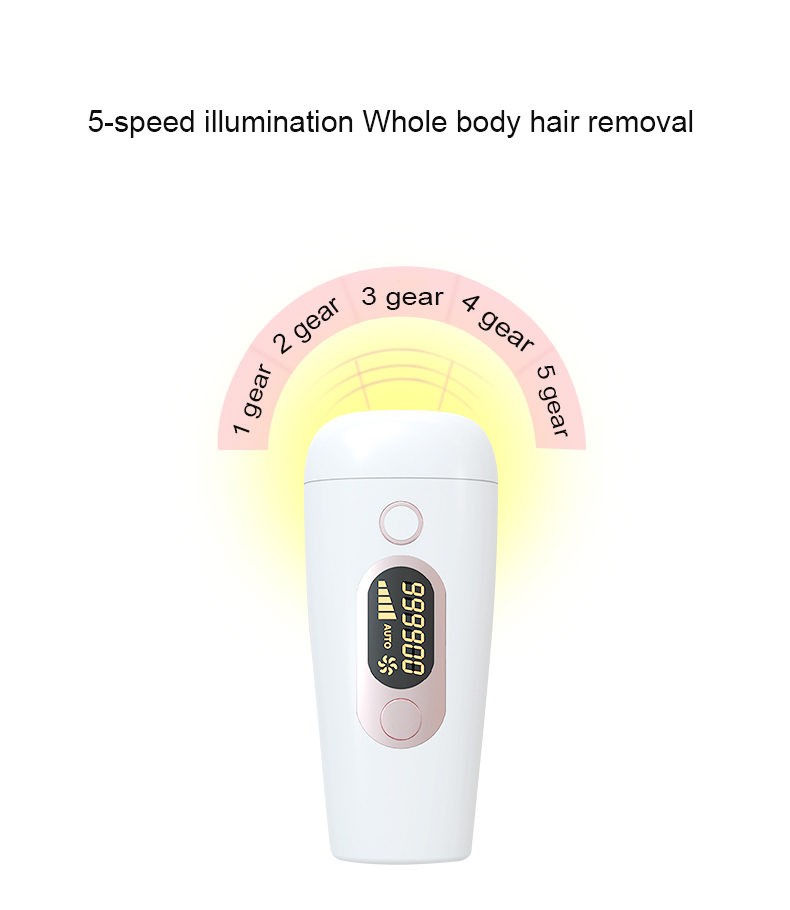 5 Speed Mini Ipl Hair Removal Machine Home Laser Hair Removal Equipment