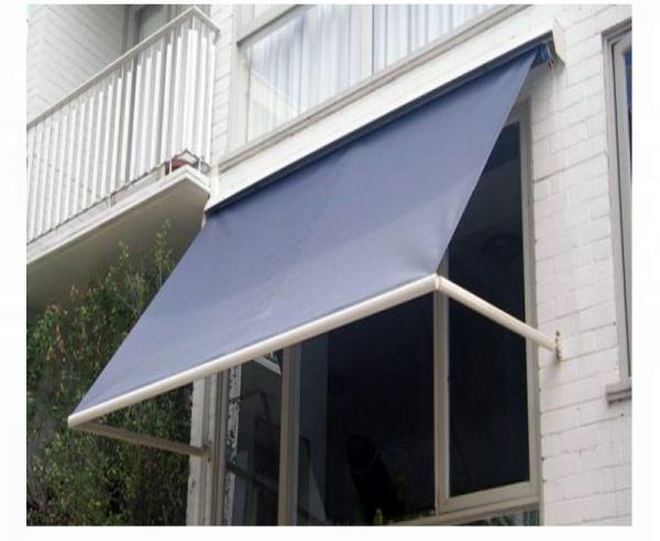 Outdoor Aluminium Retractable Window Awnings Heavy Duty Drop Arm Folding Window Awnings