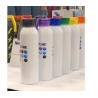 Buy cheap Promotional Aluminum Sports Water Bottle 650ML BPA Free With TPR Handle from wholesalers