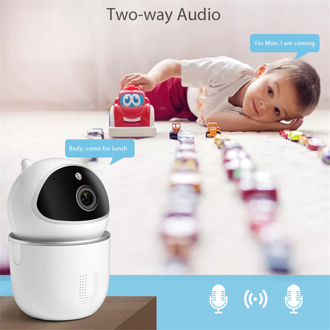 1080P Cute Pan/Tilt IP Camera(AK8642)