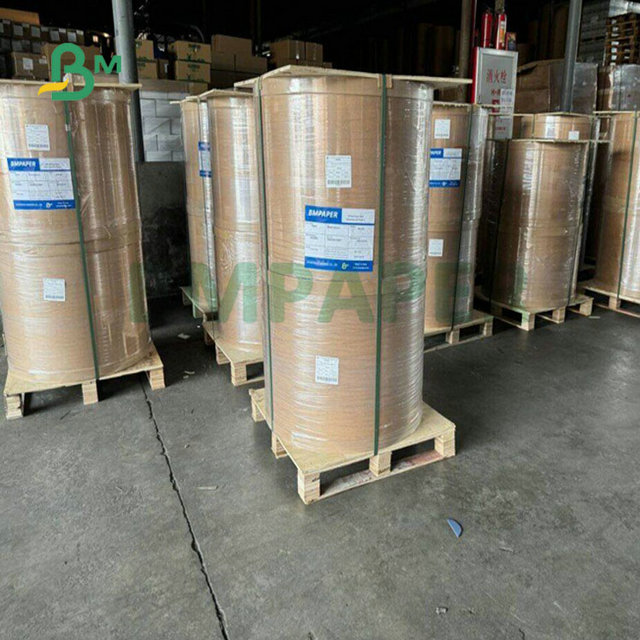 Uncoat 30gsm 40gsm 45gsm Food Grade Brown Kraft Paper For Bread Bags 57x87cm