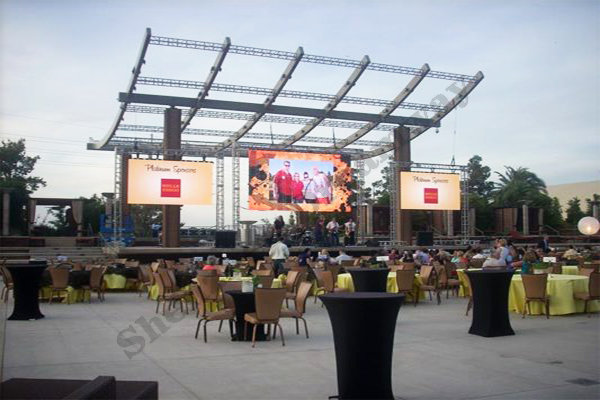 outdoor rental led screen