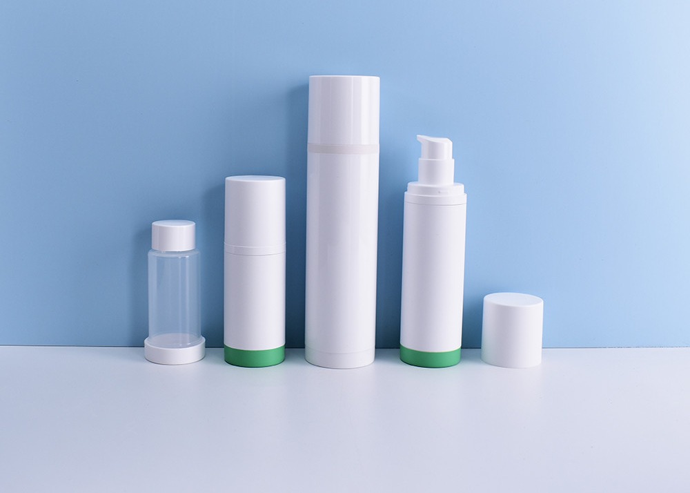 Plastic airless pump bottle manufacturers empty primary cosmetic pacakging primary cosmetic packaging container wholesa