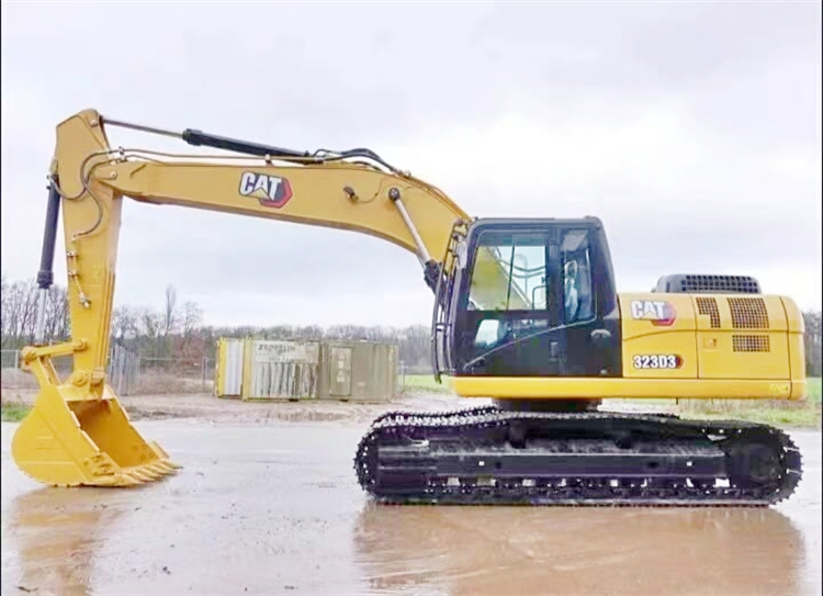 Original Japan Used CAT 323D Excavator in Good Condition with 1.2m3 Bucket Capacity