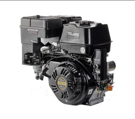 OHV Gasoline Engine 500cc 19.5hp Double Cylinder 4 Stroke with Recoil or Electric Start