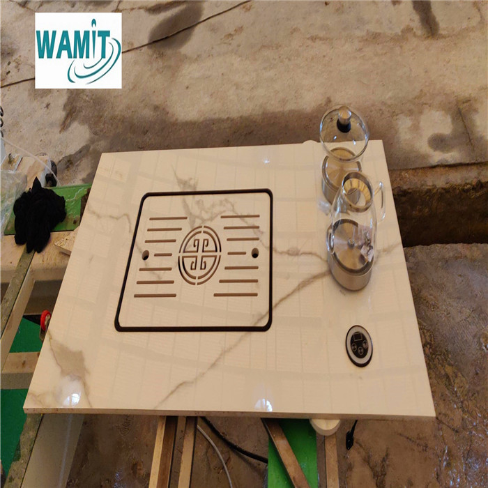 1500*1500mm Granite Water Jet Cutting Machine / Wamit Water Jet Tile Cutter