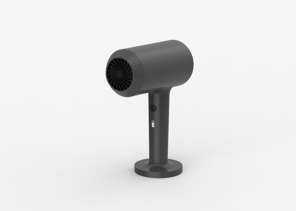 Handheld CE Low Radiation Rechargeable Cordless Blow Dryer with Charging Base
