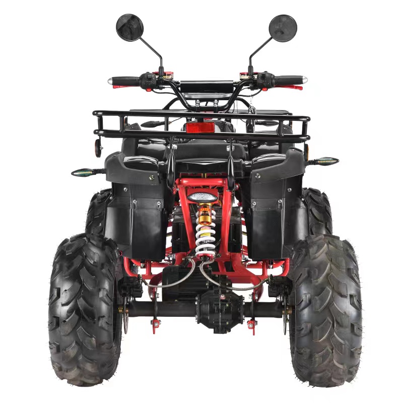 2000W All Terrain Electric Motorcycle 60V 20Ah Battery Single Speed Fat Tire Bike