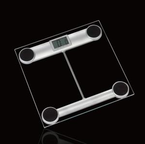  6mm tempered safety plate glass overload fuction Bathroom Weighing Scale Manufactures