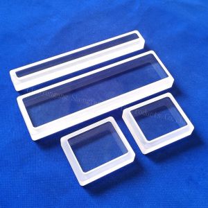 China CNC high-precision customized transparent quartz frosted quartz parts on sale